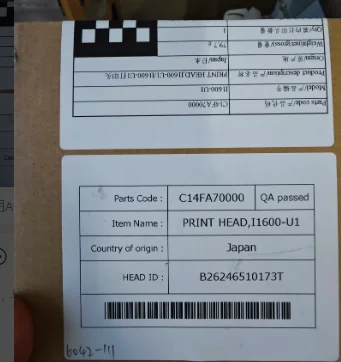 

Cabezal i1600-U1 print head UV ink i1600U1 printhead for UV flatbed printer