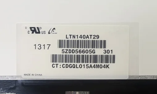 LTN140AT29 LTN140AT31 B140XTN03.3 B140XTN02.1 N140BGE-EA3 EB3 NT140WHM-N41 N31 14.0'' Laptop LCD Screen 1366*768 EDP 30 Pins