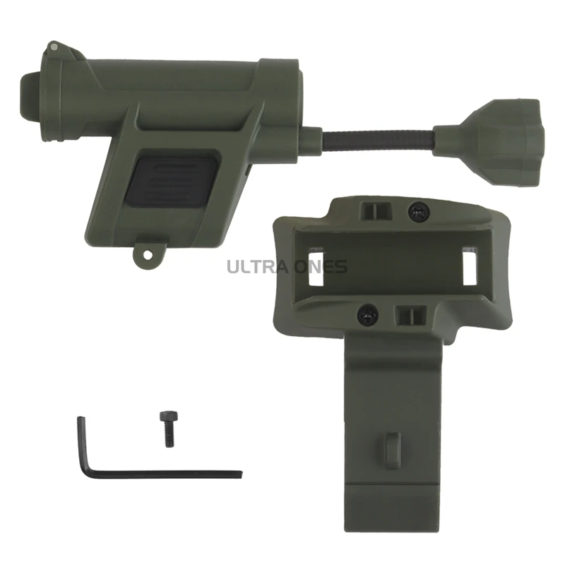 

CS Airsoft Helmet Lights M-PL-S Multi-Mode LED Headlamp with Red / Green / Blue / White / IR Tactical Helmet Lighting System