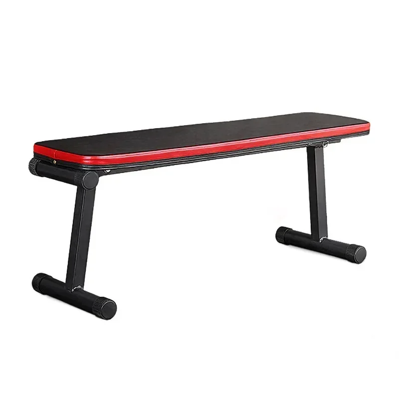 

A Banc d'haltères pliant multifonctionnel, équipement fitness, planche couchée, salle sport à domicile, musculation, presse