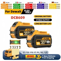 60V 9000mAh For Dewalt DCB609 Battery Replacement Li-ion Battery DCB200 DCB606 DCB205 DCB206 DCB209 DCB182 Power Tool Battery