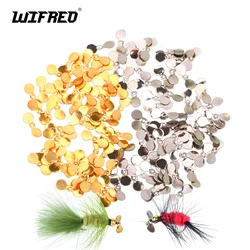 Wifreo 40pcs Turbo Propeller Spinner Blade Rotating Metal Blades For Fishing Flies Hook Fishing Lure Bait Accessories Tackle