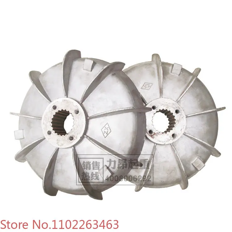 

Jiangsu Sanma Electric Hoist Motor Blade Brake Wheel ZD41-4/7.5KW Motor Brake Disc