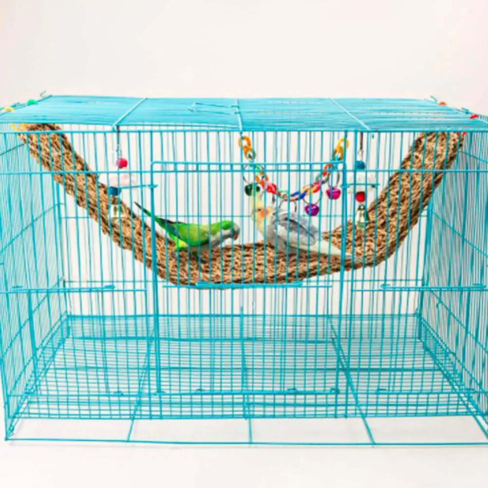 

Набор из 1 предмета: Износостойкий, красочный, подвесной игровой домик для попугаев, интерактивный, устойчивый к укусам, аксессуар для декора клетки, для развлечения.