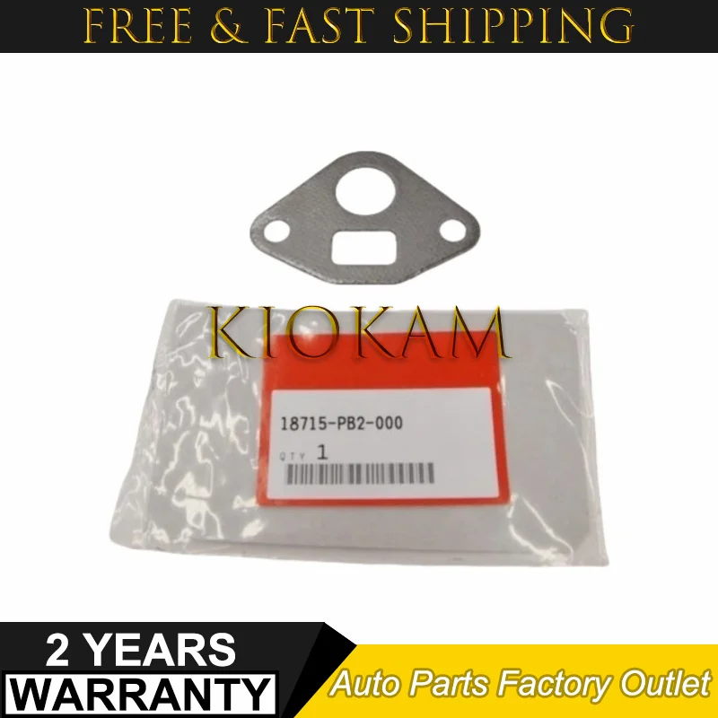 18715-PB2-000 18715PB2000 18715 PB2 000 junta de válvula EGR decorativa para Honda Accord Civic Integra Legendt accesorios de coche