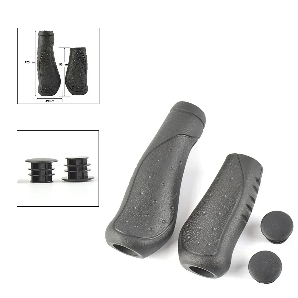 Bike Handlebar Grips Wide Palm Rest Hot Sale Mountain Bicycle Folding Bike Long/Short Shift Handle Grips Fit Your Palm Well Part