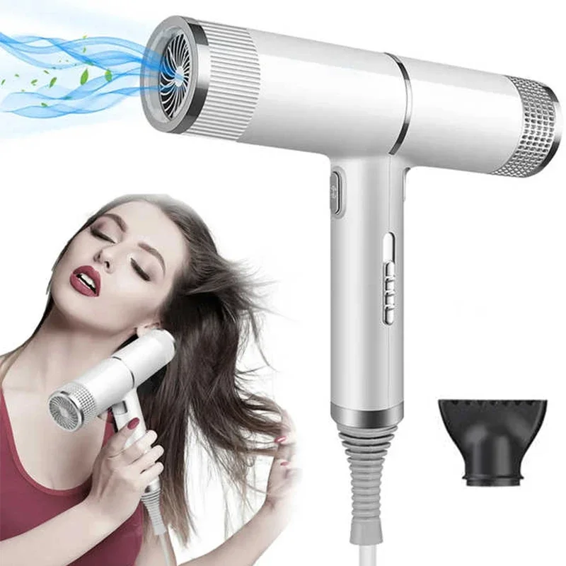 High Speed Hair Dryer  Negative Ion Hair Dryer Constant Temperature Care Hair Portable Essential   And Travel