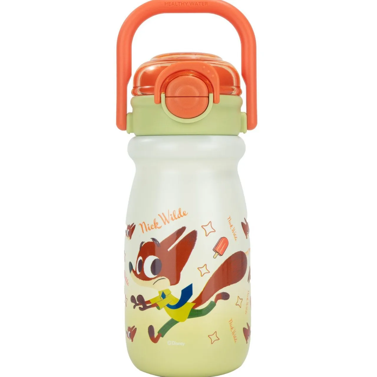 New Disney Cartoon  Zootopia Children's Water Cup with a straw Chip Lovely Gift