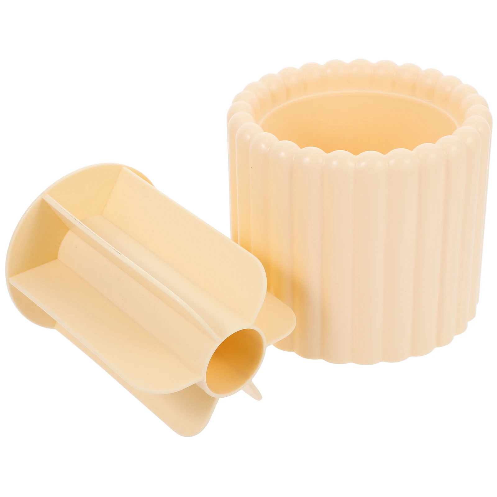 

Desktop Makeup Brush Holder Rotatable Organizer Pen Storage Cup Large Capacity 360 Degree Rotating Organizer