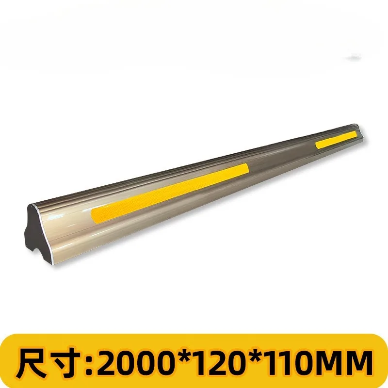 Champagne car stop Parking space Ground block Reversing car stop Limiter Garage gear Aluminum wheel stop
