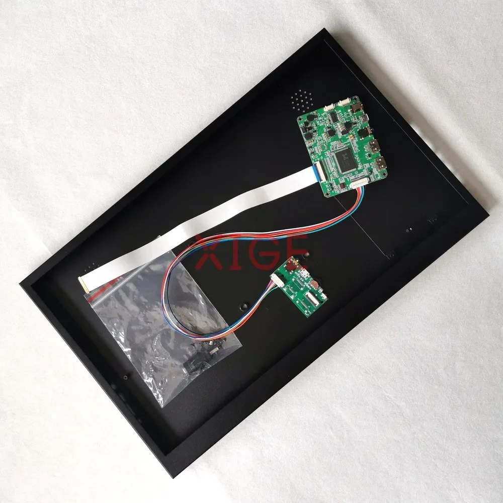 

For B133HTN01.1/B133HTN01.4 Metal Case+Controller Board EDP 30-Pin 1920x1080 Micro USB Laptop Screen 13.3" Mini-HDMI DIY Kit
