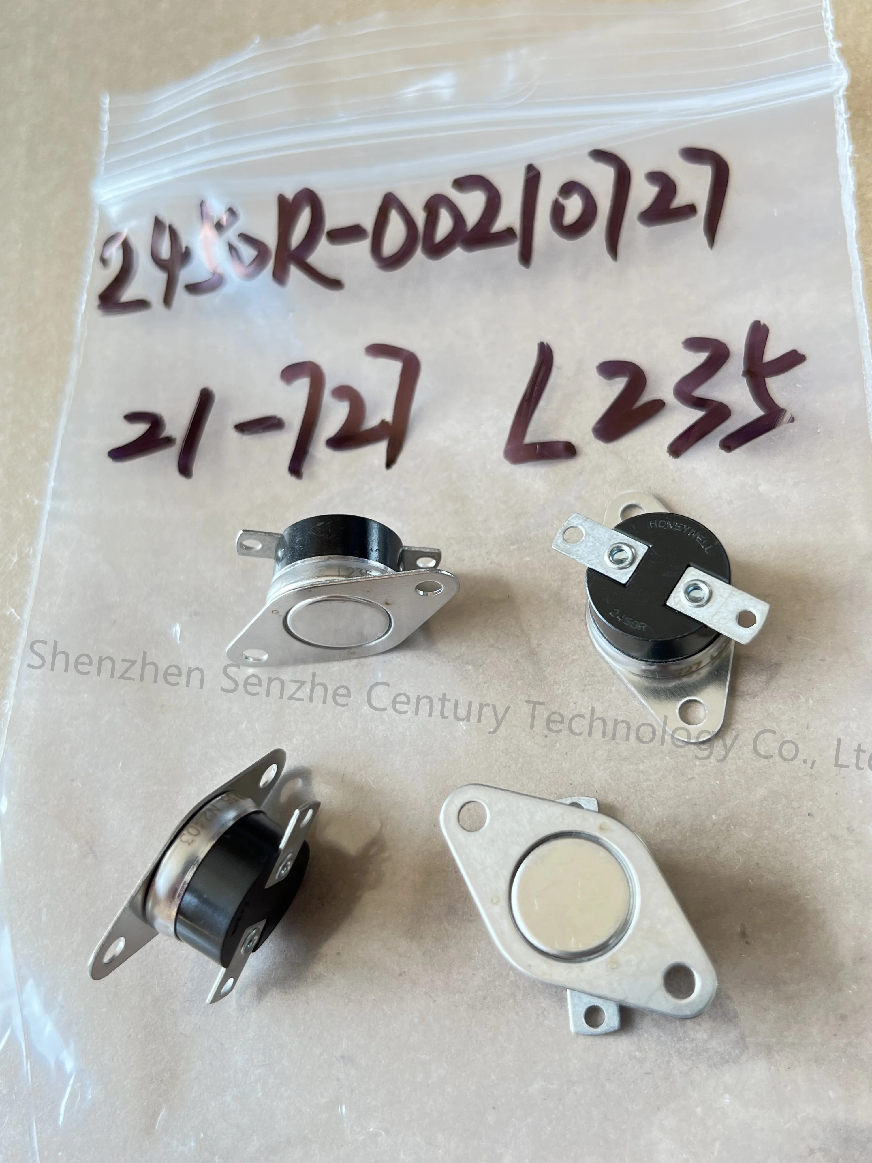 Original Genuine Temperature Control Switch 21-727 L235 2450R Normally Closed 235 Degrees Honey Temperature Sensor