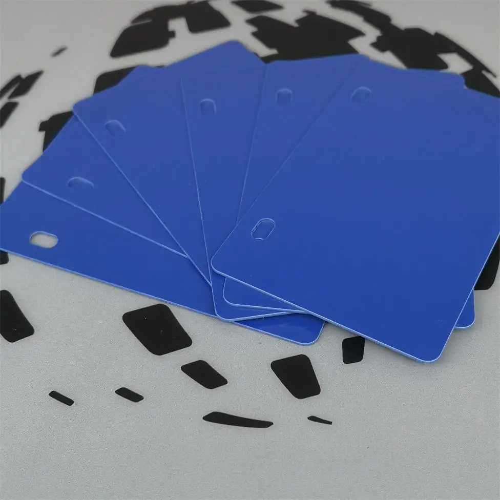 1PCS Evolis Seaory ID Card Printer For Special IC PVC White Card Chip ID Card Double-sided Film Coating 86*54mm Backed Card