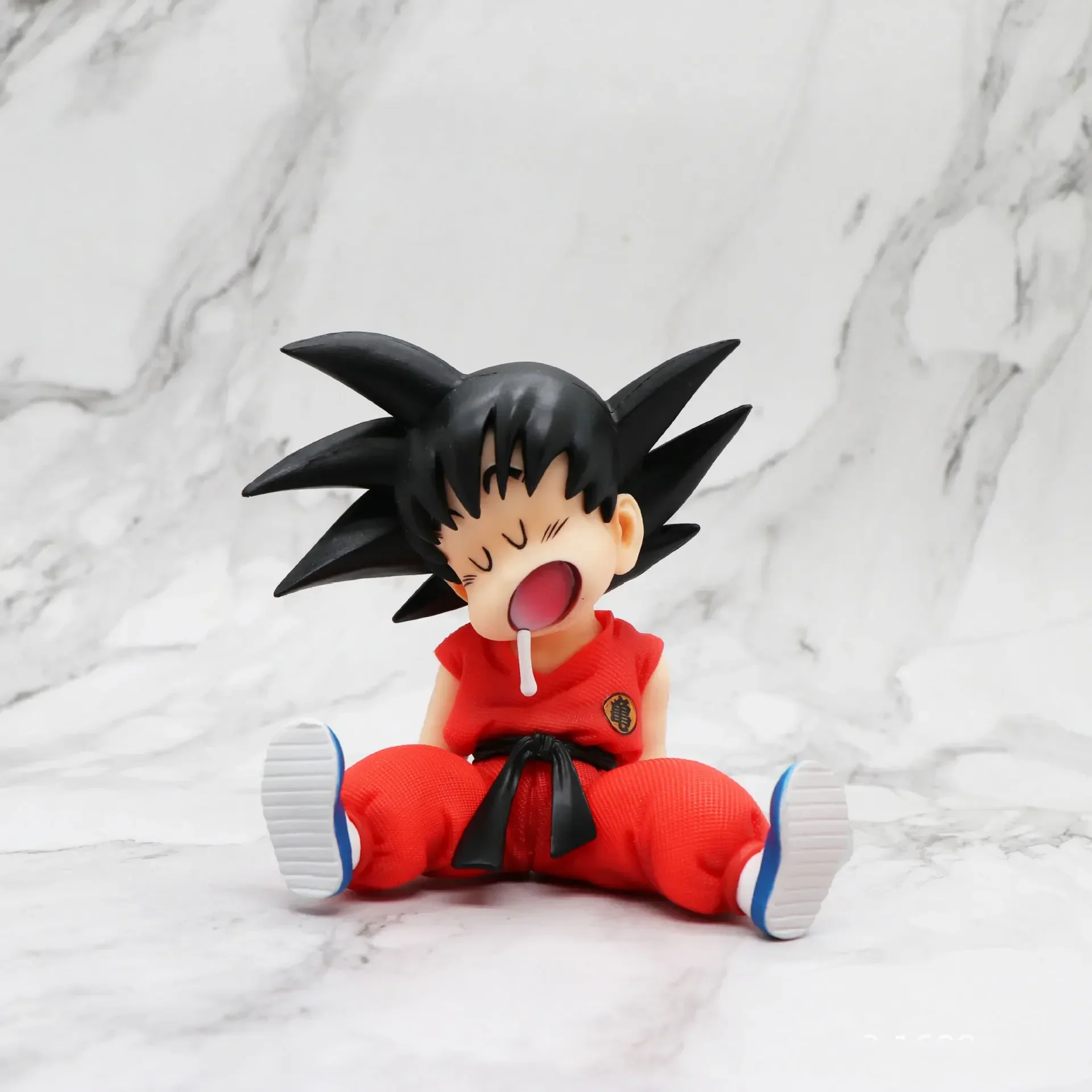 10cm Anime Drachen ball Figur Kindheit Sohn Goku Modell Spielzeug gk Schlafs zene Puppe Dekoration Kinderspiel zeug Geburtstags geschenk