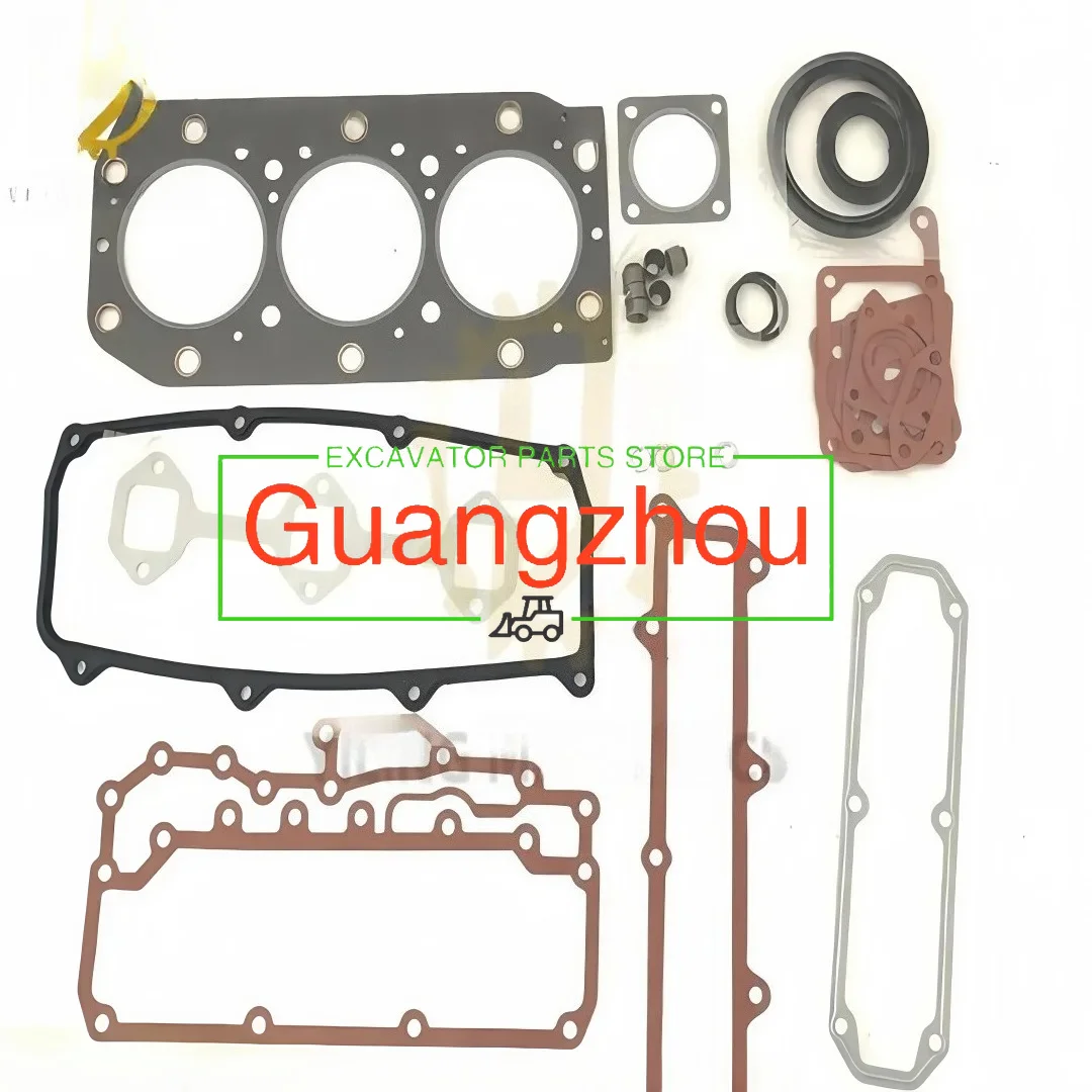 

For 3TN100 Industrial Engine Master Kit Major overhaul kit for TB045-Full Gasket Set,3 Pistons,Bearings&Valve Train