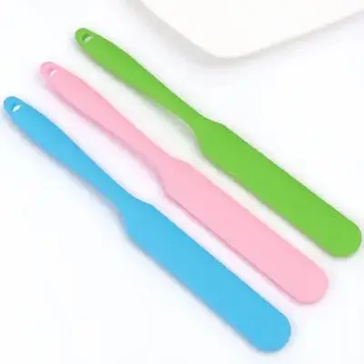3 قطعة عصي شمع غير لاصقة قضيب ملاعق سيليكون قابلة لإعادة الاستخدام تنظيف جهد لإزالة شعر الجسم عصي شمع #6
