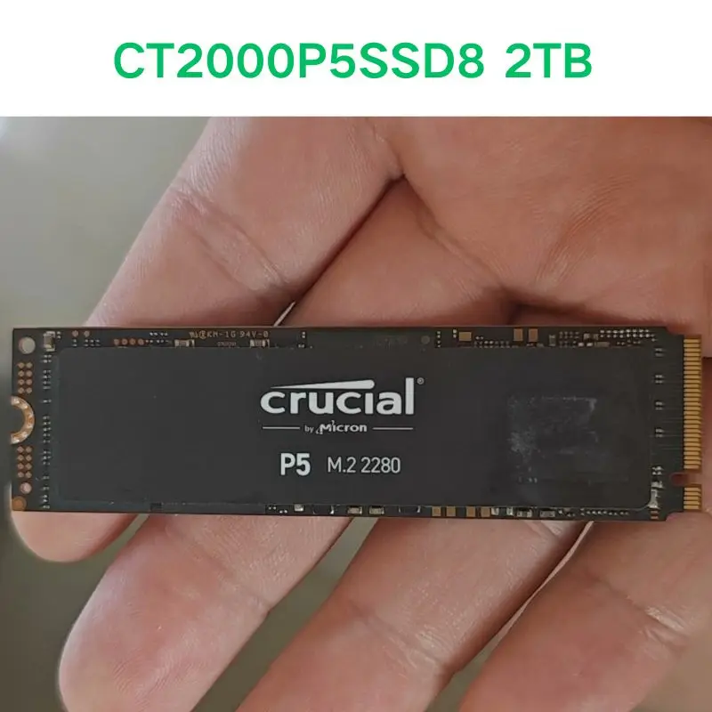 Second hand test OK CT2000P5SSD8 2TB Solid State Drive