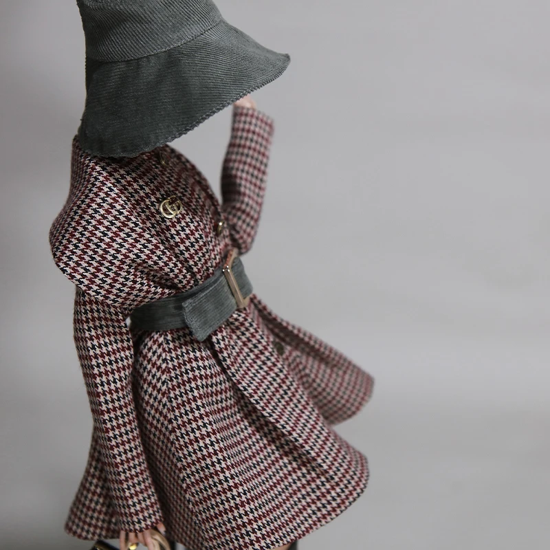 Bjd Cloth Doll Clothes The Past Of Bird Street Spring Dress DIY Kits Blythe 27cm OB27 45cm SDGR SD16 Custom Size