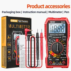 2000 Counts SZ06 SZ308 XL83L Digital Multimeter Voltage Tester Voltmeter TRMS Auto-Ranging Volt Amp Meter Measuring DC Voltage
