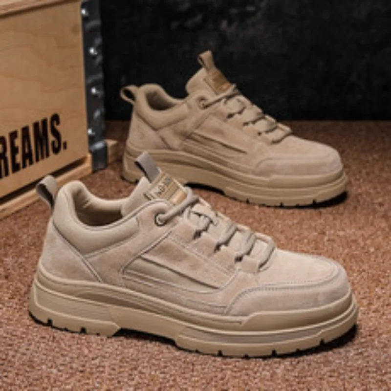 

Men's Low-Top Casual Sports 2025 New Autumn Retro Versatile High-End Feelings Men's Workwear Labor Protection