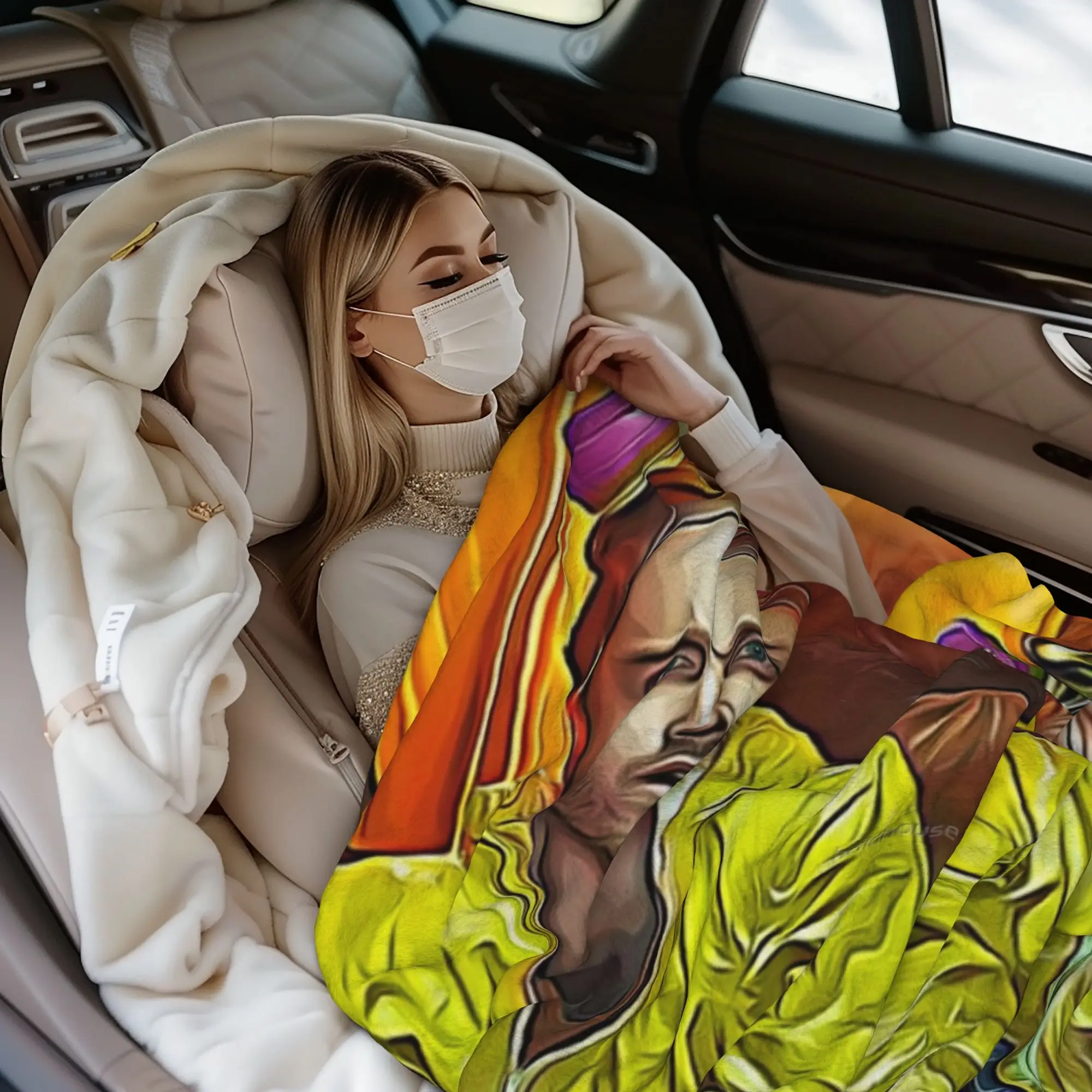 Breaking Bad Drugs Crime Blankets Walter Jesse Flannel Funny Warm Throw Blankets for Home Restaurant Decoration