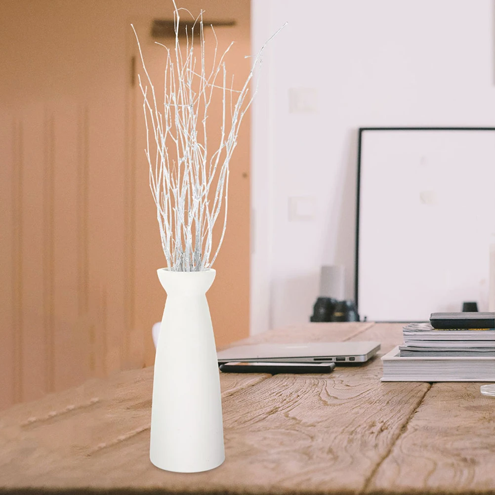 12本の乾燥した木の枝、天然木の小さな小枝、花瓶のフィラー、ホームセンターピース、オフィス、結婚式、パーティーの装飾用