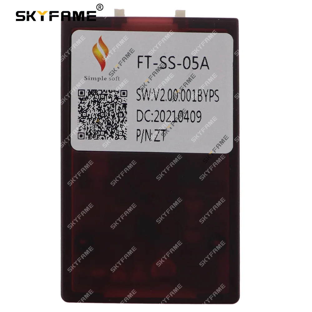 Skyfame chicote de fios do carro caixa canbus adaptador decodificador para fiat aega tipo mobi toro 500x uno argo cronos FT-SS-05A RP5-FT-003