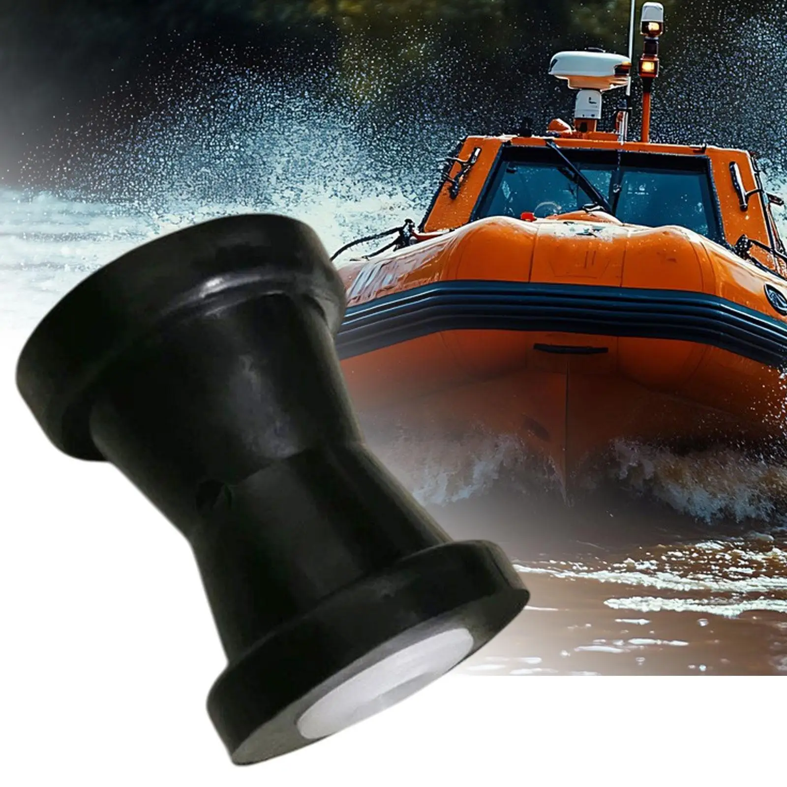 

3\\\\\\\" Bow Roller TPU Replacement Black Accessories for Boat