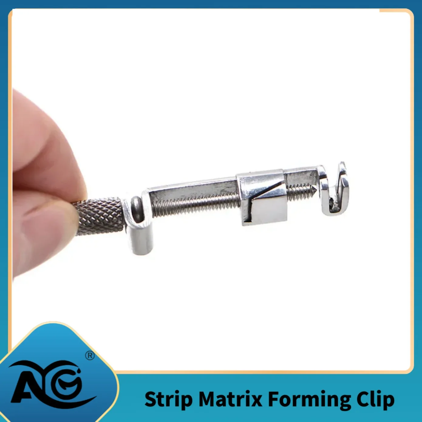 

AG 1Pcs Stainless Steel Dental Universal Tofflemire Matritzen Spanner Matrix Retainer Bands Clip Holder Dental Instrument