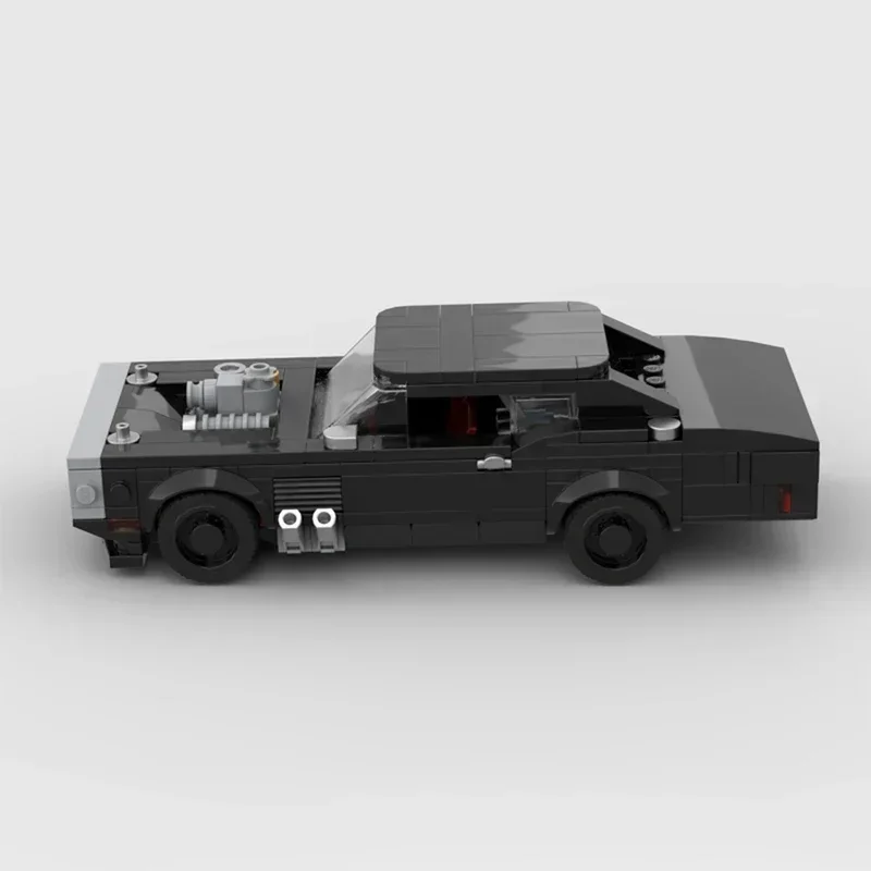 City Sports Car Model MOC Building Bricks Speed Champion 1970 Modular Technology Gifts Holiday Assemble Children Toys Suit