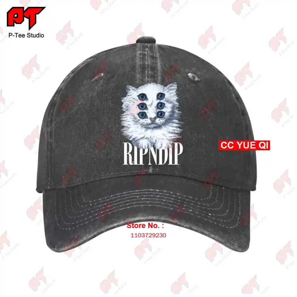 Rip Cat Dip Triplet Baseball Caps Truck Cap QT0S