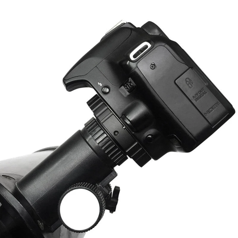 1,25"; T-Mount-Teleskopadapter aus Metall und Canon EOS Nikon Sony SLR/DSLR-Kameras T-Ring astronomische Teleskopfotografie – Detail 6