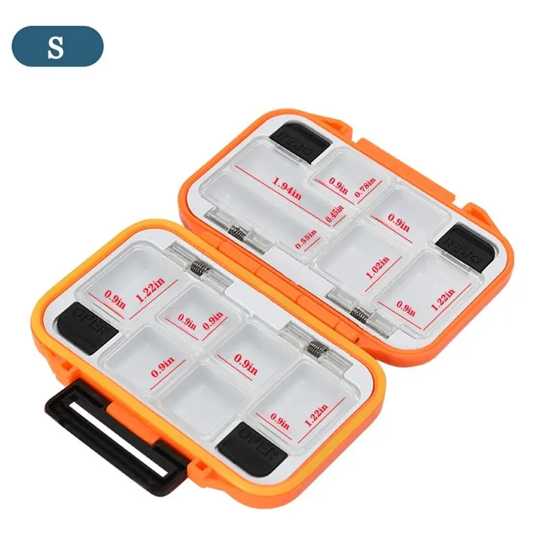 Waterproof Fishing Tackle Box Fishing Accessories Tool Storage Box Fish Hook Lure Fake Bait Boxes Carp For Fishing Goods