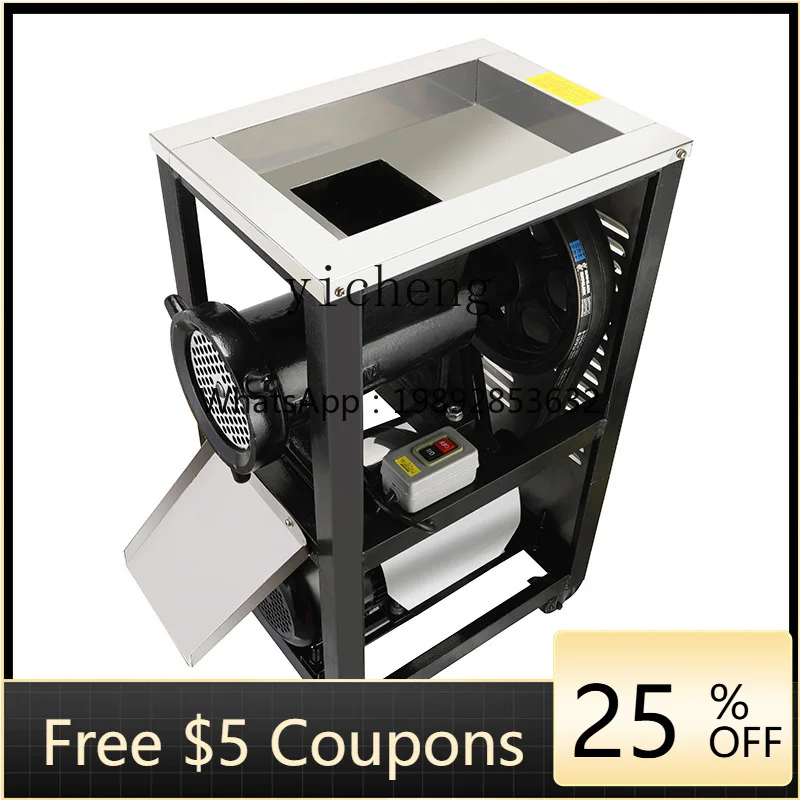 

Тираннозавр, мощная мясорубка, коммерческая большая стойка для курицы, дробилка для костей, кормление собак, разведение фарша 32/42/52/62