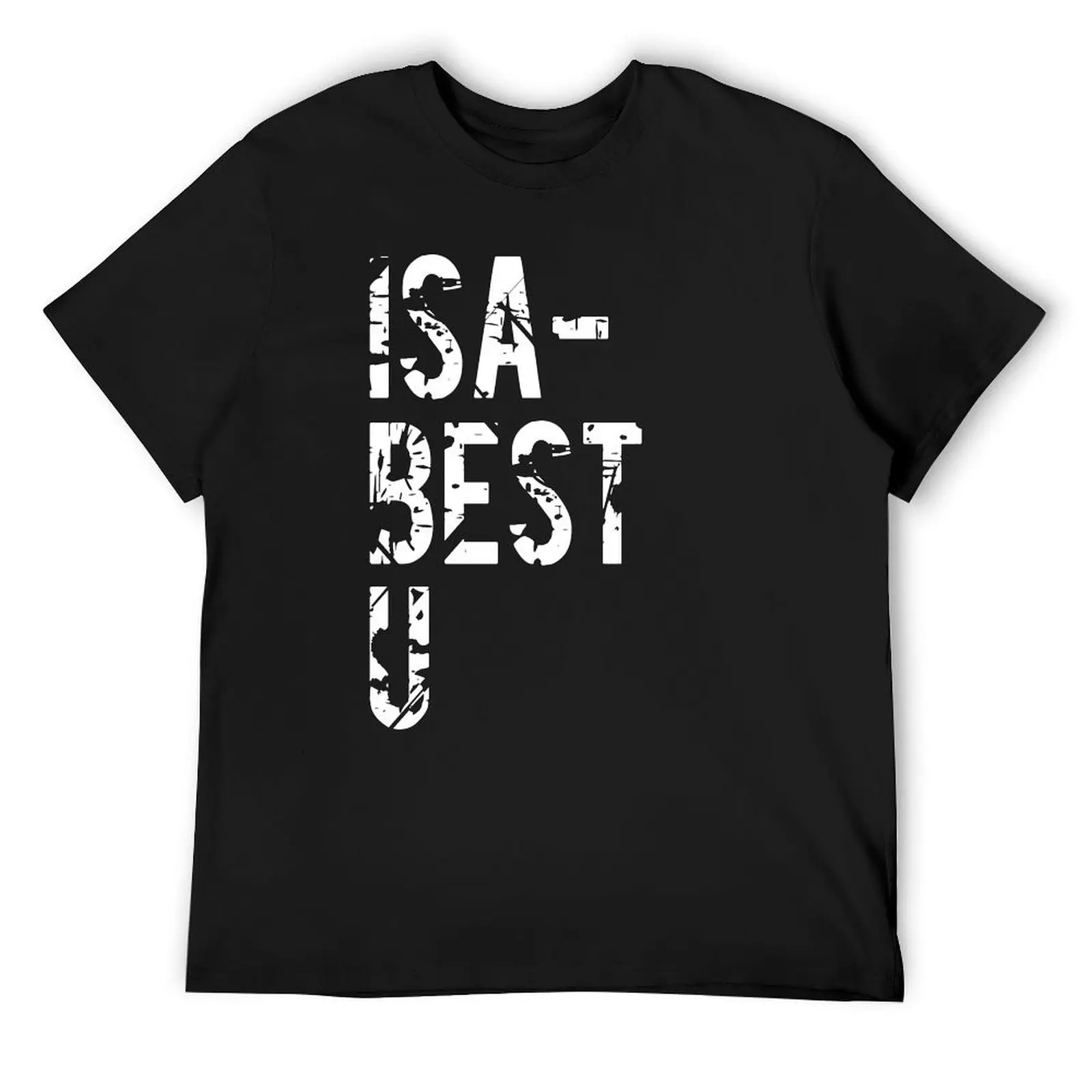 

ISA-BEST U Distressed T-Shirt tops anime shirt plus size tops blanks funny t shirts for men