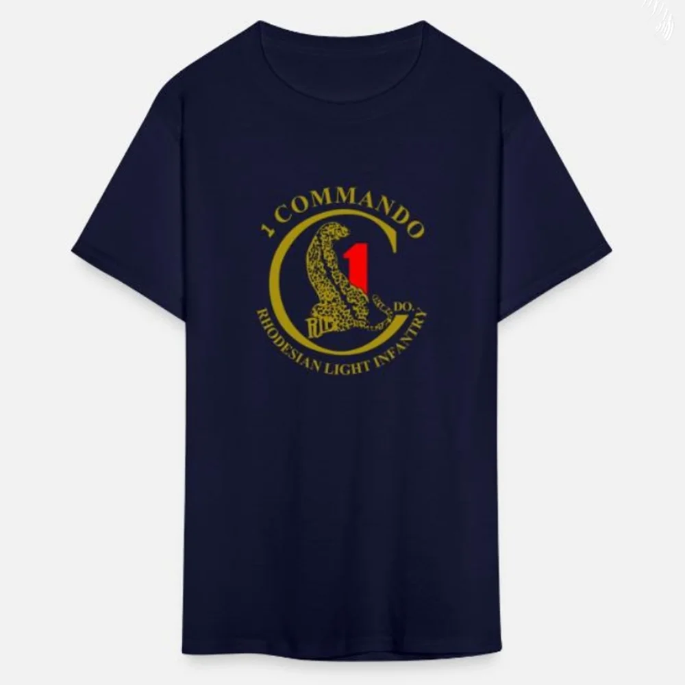 RLI Rhodesian Light Infantry 1 Commando T-Shirt 100% Cotton O-Neck Short Sleeve Summer Casual Mens T-shirt Size S-3XL
