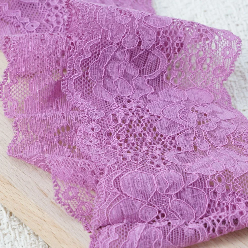 Modisches elastisches Haarband aus Mesh-Spitze, ausgehöhlt, elegantes Stirnband, leicht, atmungsaktiv, Kopfbedeckung, Kopfbedeckung für Damen und Mädchen – Detail 15