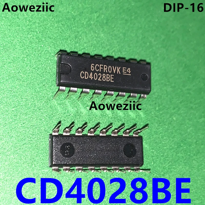 5PCS CD4028BE CD4028BCN CMOS BCD to decimal or binary to octal decoder DIP