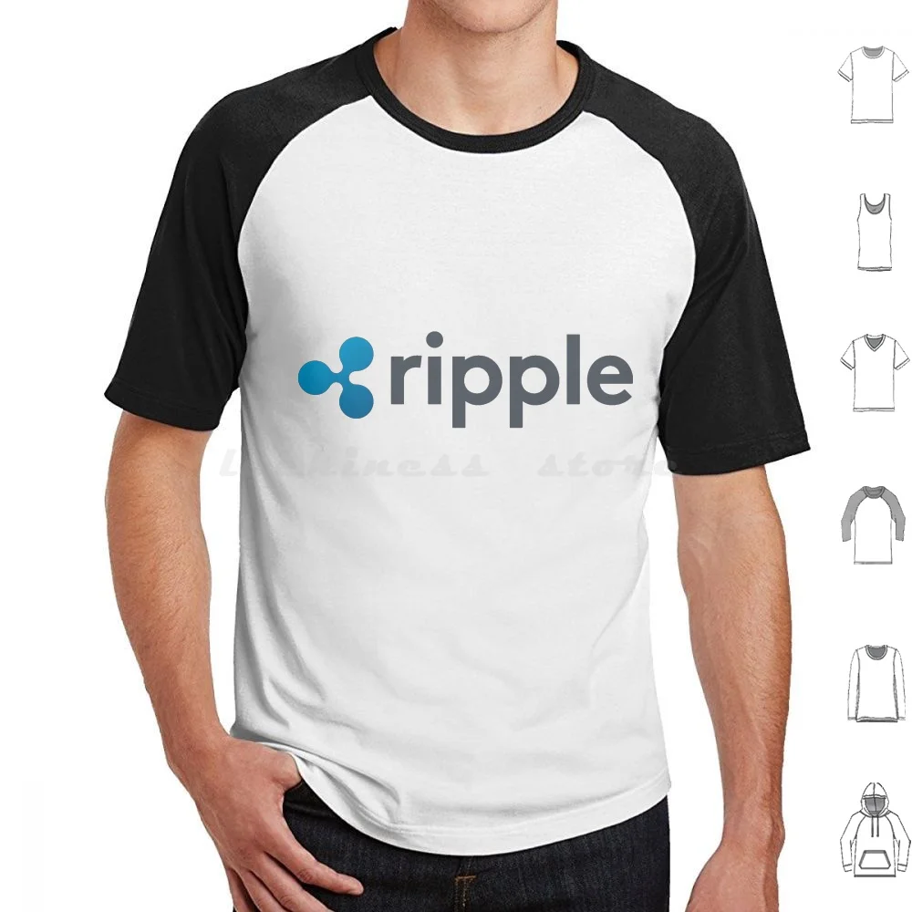 Ondulation t-shirt hommes femmes enfants 6xl ondulation paiement confidentialité Crypto monnaie crypto-monnaie Blockchain Bitcoin Monero Ethereum