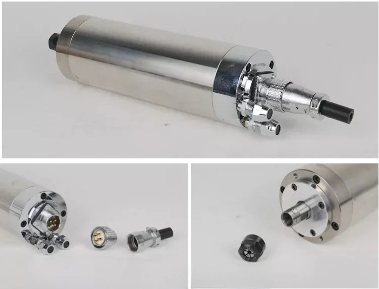 

Collet 2.2kw Woodworking Spindle24000rpm Cnc Router Machine Tool Spindle Mtoror GDZ80 ER20