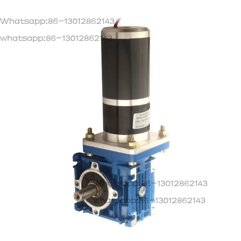 Low speed  turbo worm motor RV30 self-locking DC deceleration motor 12V24V positive and negative speed regulation motor