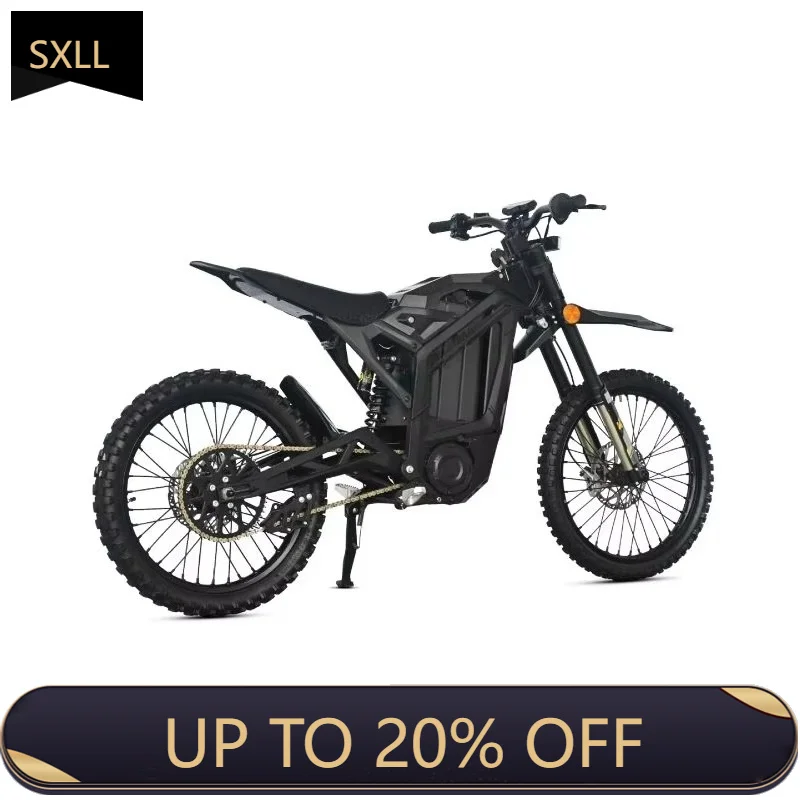 sxllAdult Electric Dirt Bike E Moto, Powerful Off Road Sports Motorcycle for Motocross, Enduro and Trail Riding