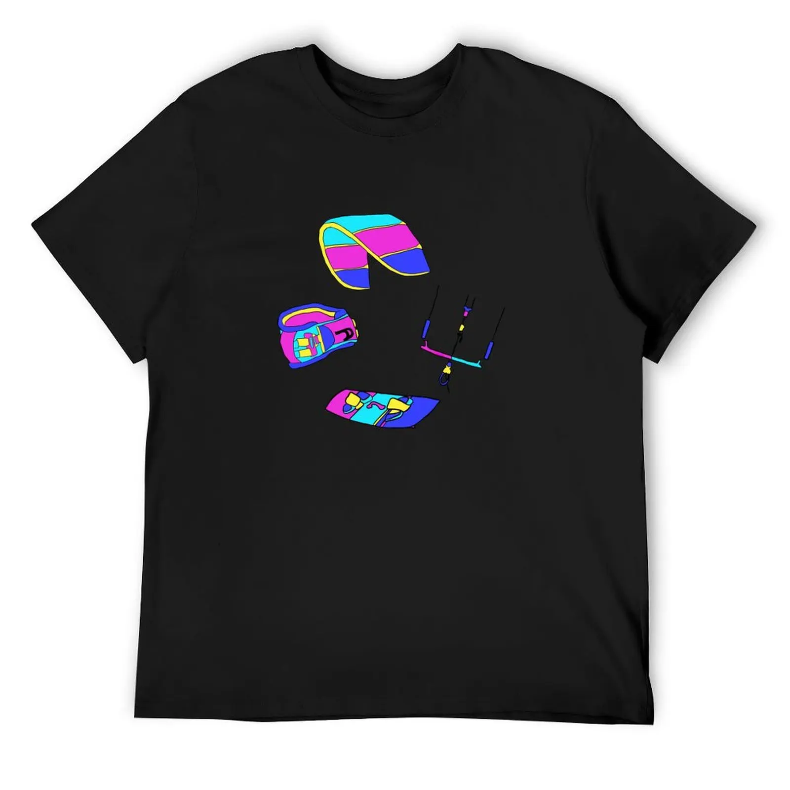 Kitesurf Kiteboard Gear T-Shirt shirts graphic shirts graphic tee essential t shirt basketball graphic tees clothes for men