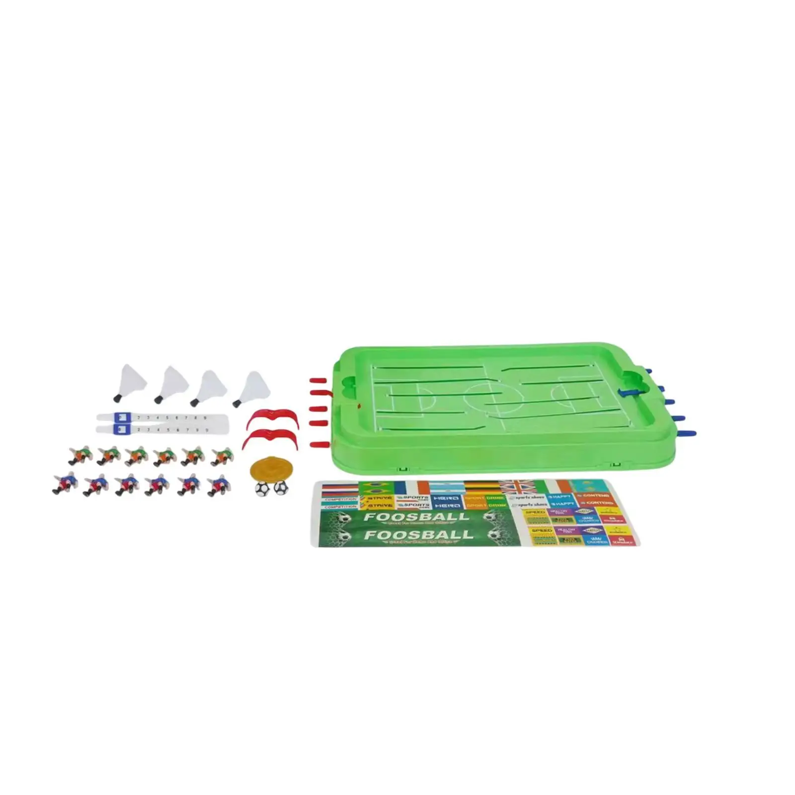 Soccer Table Game Foosball Tables Creative Board Game Gifts Compact Football Table Game Tabletop Foosball Game for Family