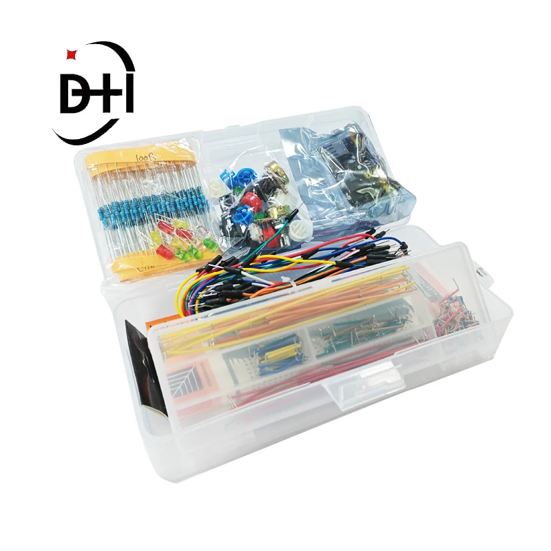 High Reliability DIY Kit For Electronic Components Testing Electronic Diy Kit Stepper Motor Breadboard 830 Tie-points Bread