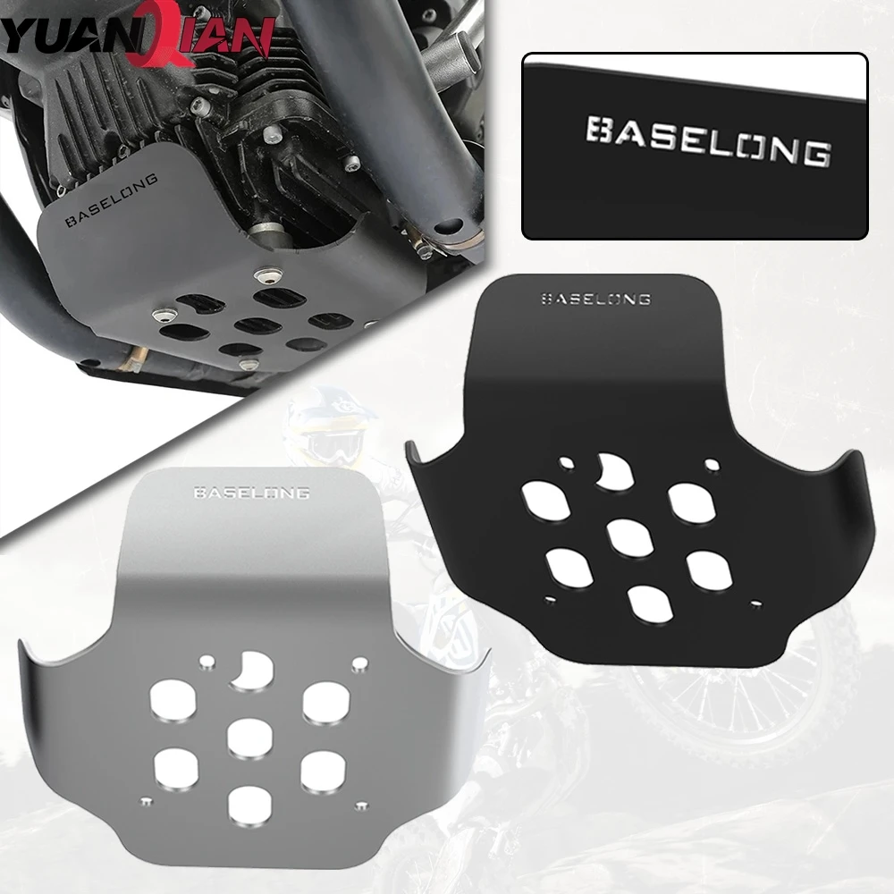 2020-2026 Motorcycle Skid Plate Engine Bottom Cover Bumper Guard For Moto Guzzi V7 850 Stone V7 850 Special Custom V9 Bobber