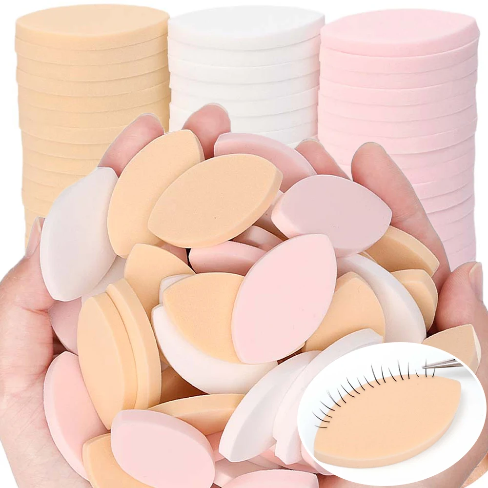 منصات رمش كاذبة المبتدئين التدريب رمش ملحقات أداة ممارسة رمش تمديد الإسفنج قابلة لإعادة الاستخدام رسم الخرائط ماكياج نفث