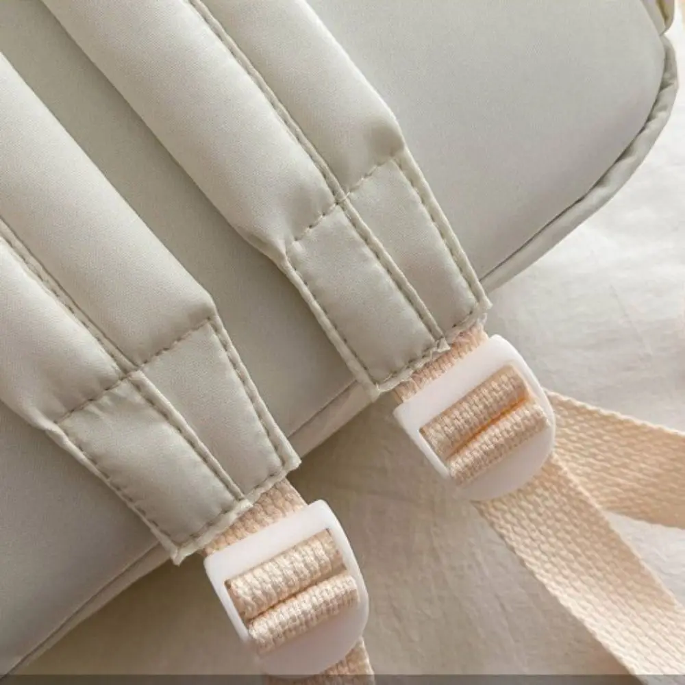 

Portable Small Pack Solid Color Backpack Korean Style Handbag Student Shoulder Bag Solid Color Casual Backpack Men