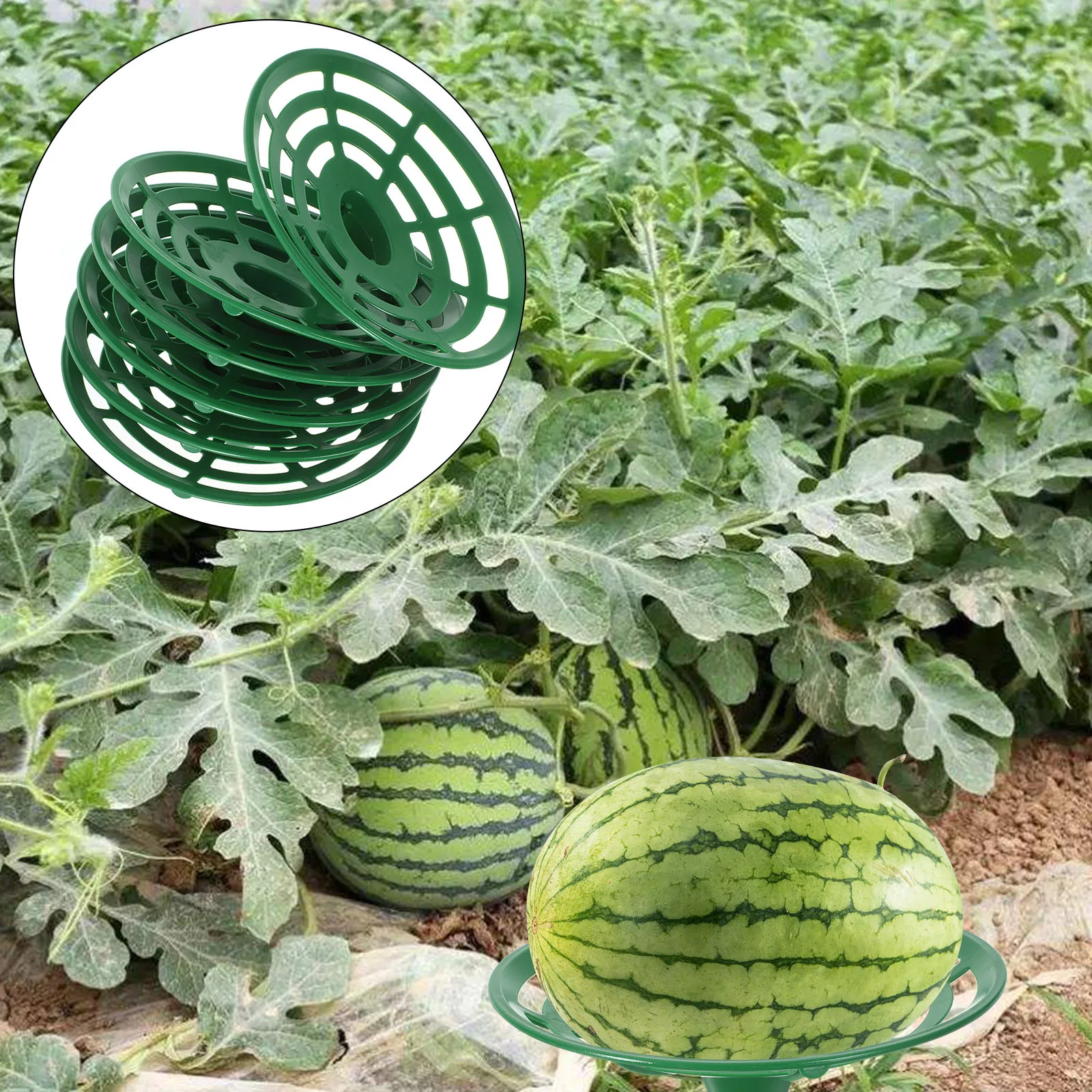 

6pcs Melon Growing Frame Racks Strawberry Watermelon Supports Plant Climbing Frame Ripening Aidgardening Supplies