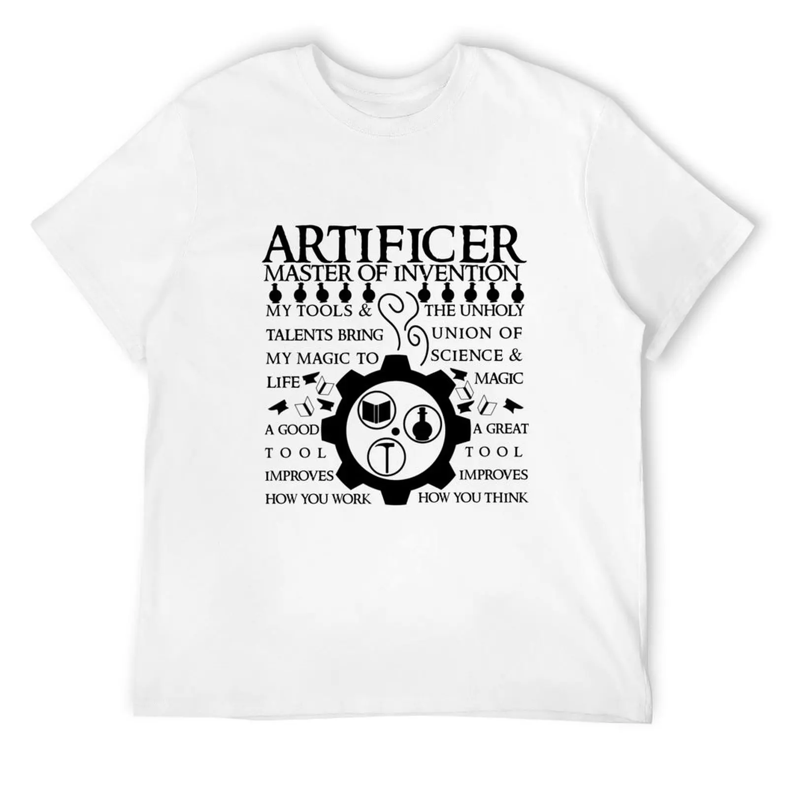 Artificer Phrases T-Shirt shirts graphic tee blacks football t shirt funny meme t-shirts mens cotton t shirts